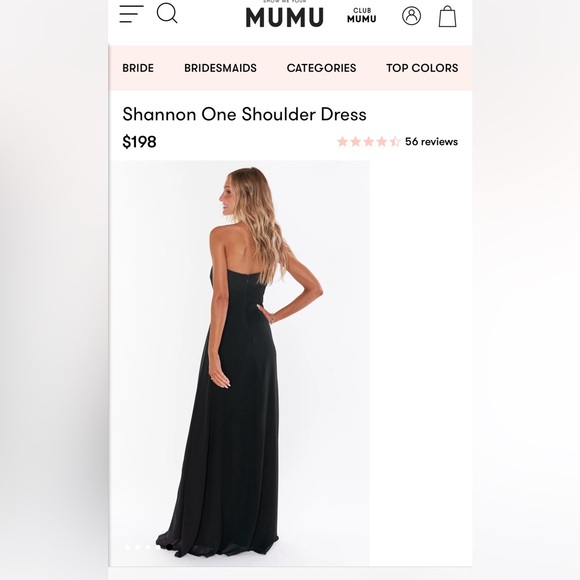 Shannon one shoulder dress! - Picture 2 of 2